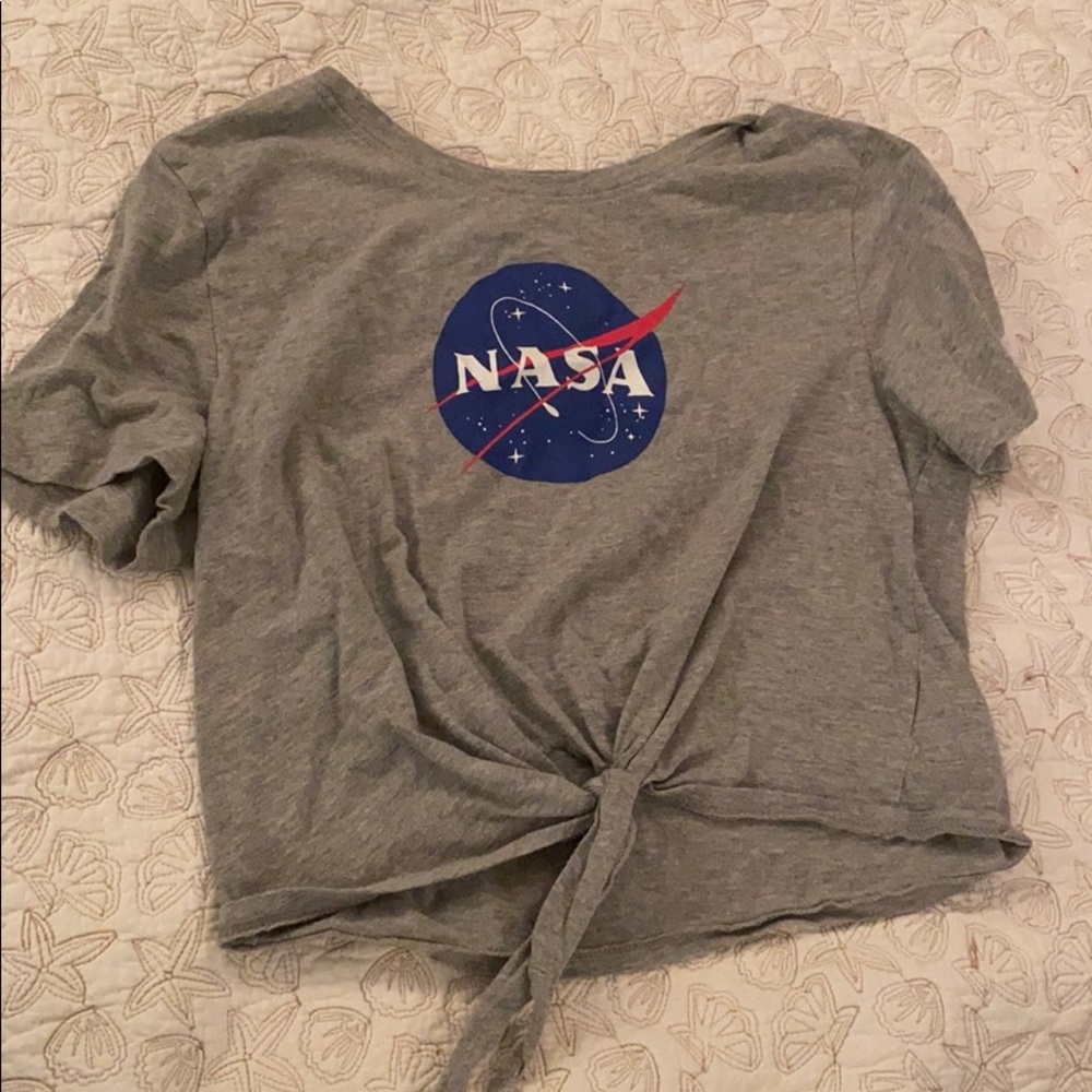 NASA crop shirt